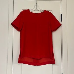 Madewell Blouse - XS - Red